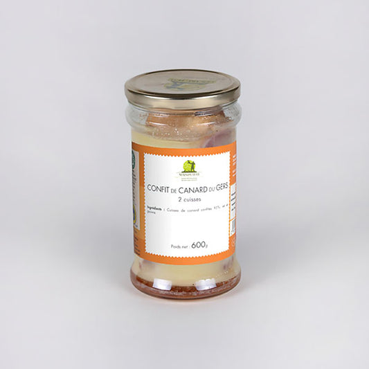 CONFIT DE CUISSE DE CANARD 2 PERSONNES