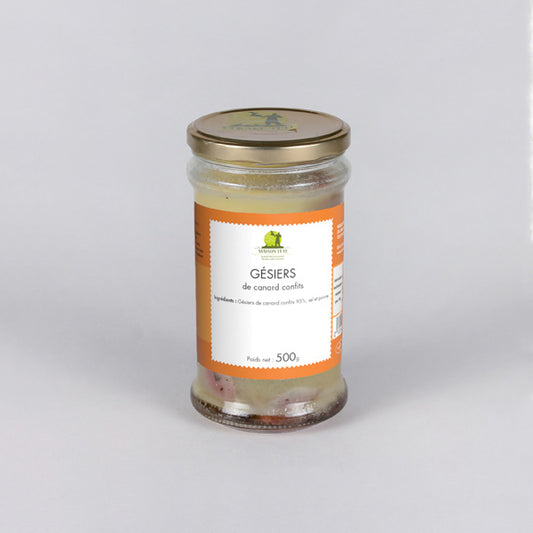 GESIERS DE CANARD CONFITS 500G